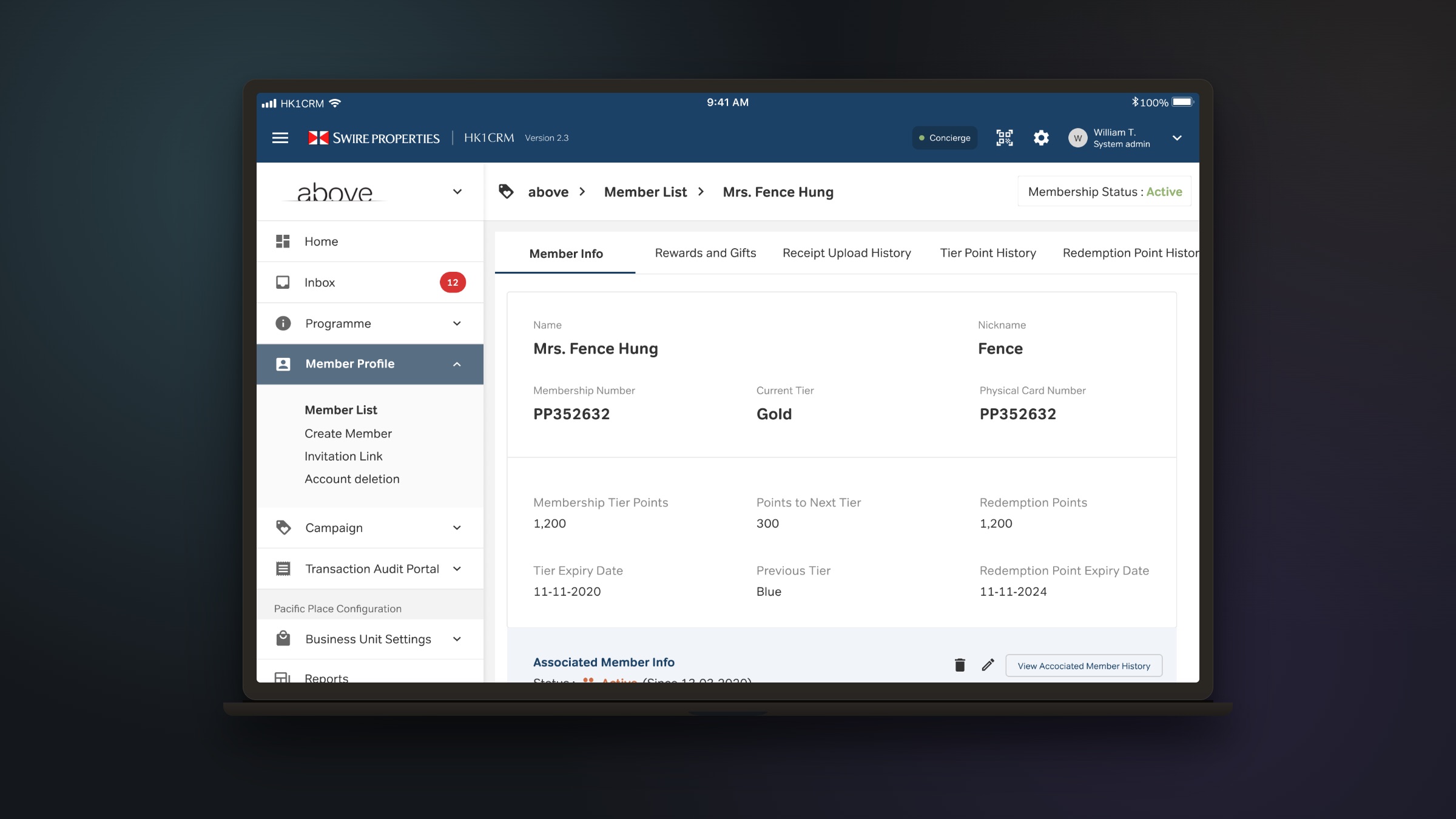 Swire CRM